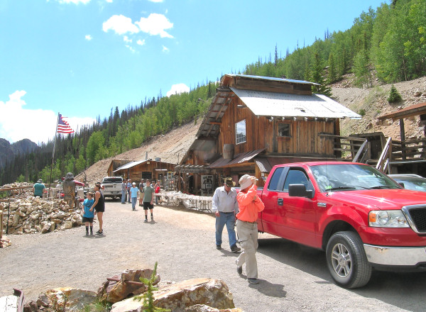 Last Chance Mine at Creede Colorado
